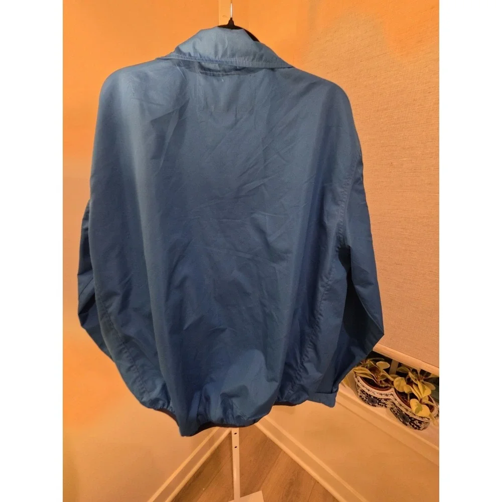 VTG Royal Blue Ralph Lauren Polo Sport Windbreaker Jacket L Preppy Nautical